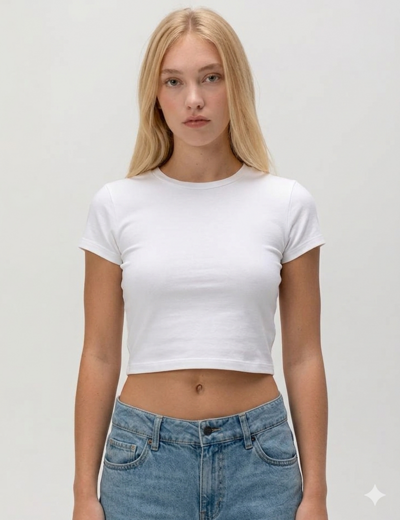 Blanksy Baby Tee | Fitted Streetwear Essential